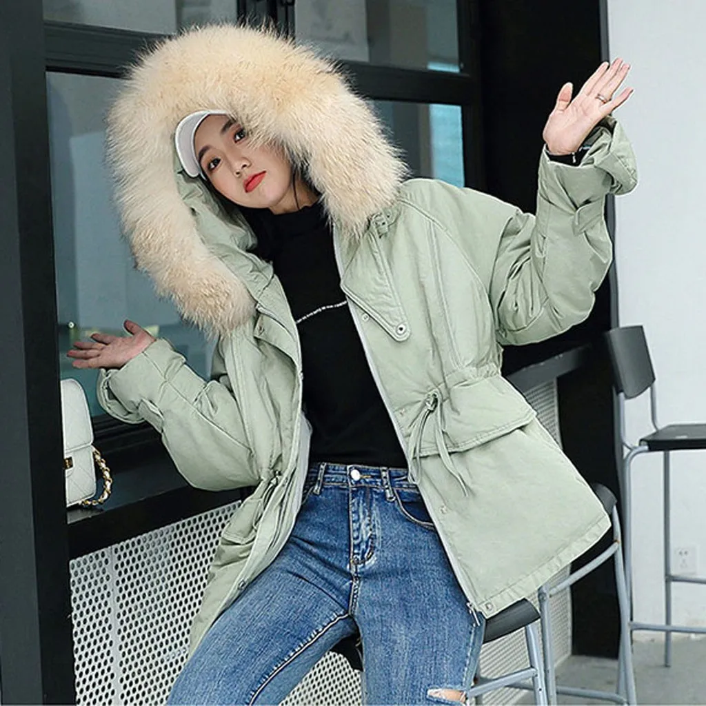 Cotton wool coat ladies Warm winter clothing