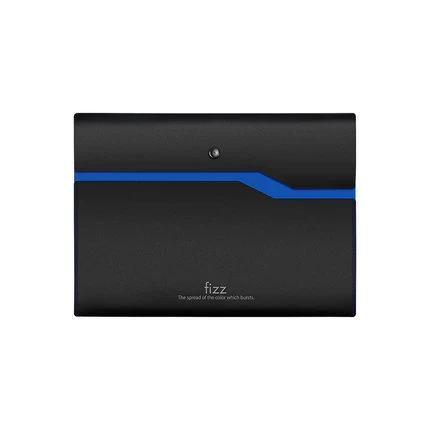 Coast blue Xiaomi Fizz A4, Сумка для документов, водонепроницаемая сумка, бумага для купюр, большая емкость, держатель для файлов, органайзер, канцелярские принадлежности, школьные, офисные - Цвет: Coast blue