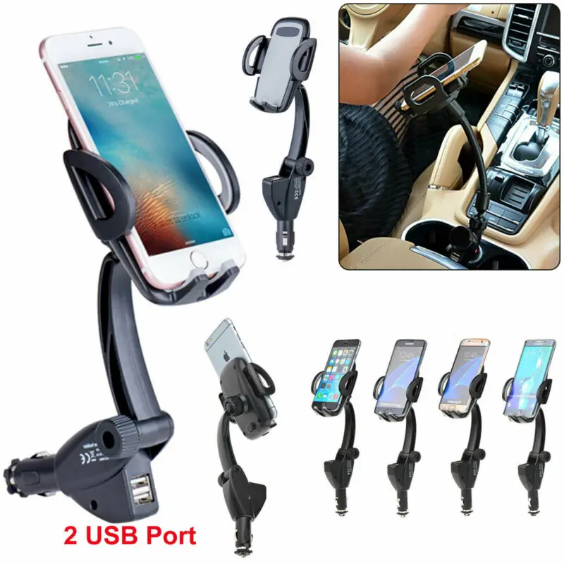 Автомобильный двойной USB порты для сотового телефона зарядное устройство