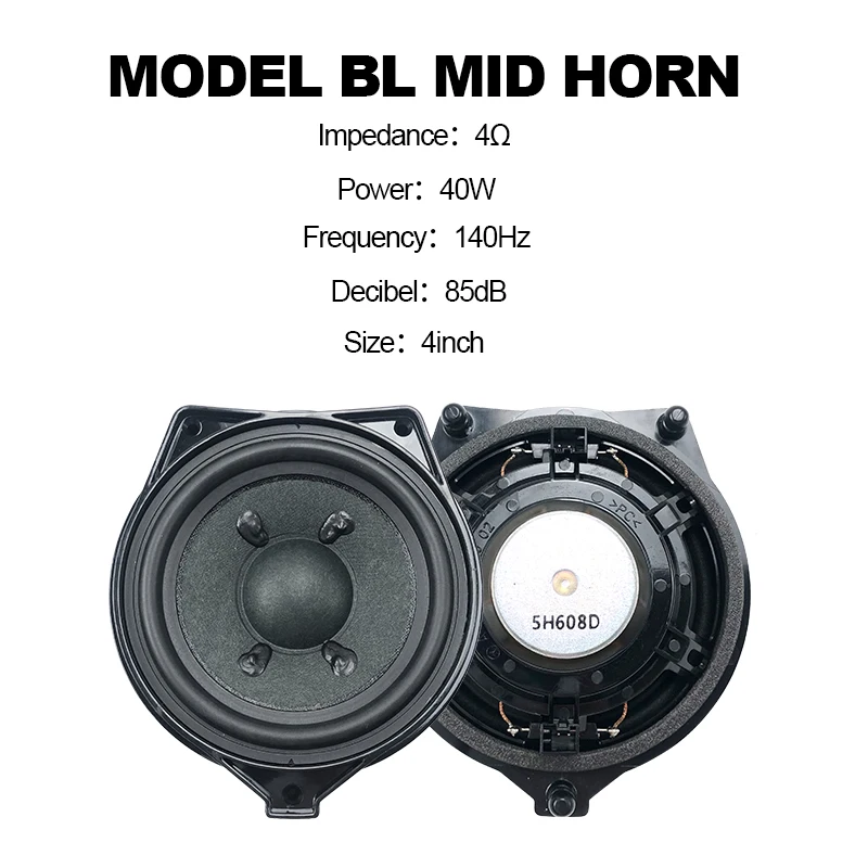 4 Inch car speaker for Mercedes Benz W205 W212 W213 X253 GLC C E series