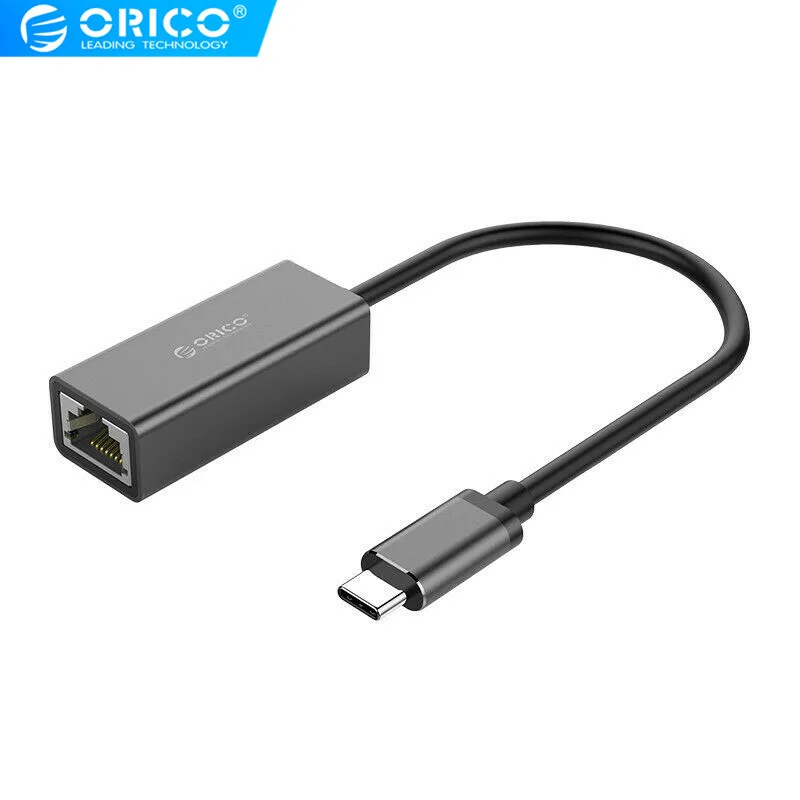 

Original ORICO XC-R45 Type-C to Gigabit Ethernet Port Adapter Mobile Computer Network RJ45 Network Port Conversion