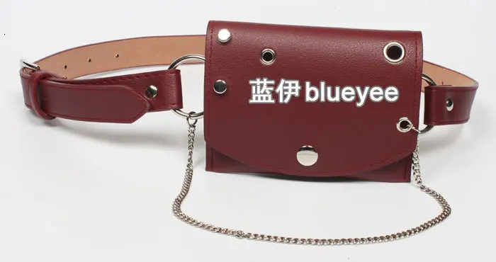 DEAT new autumn and winter fashion women clothes PU leather chain waist belts WJ85806