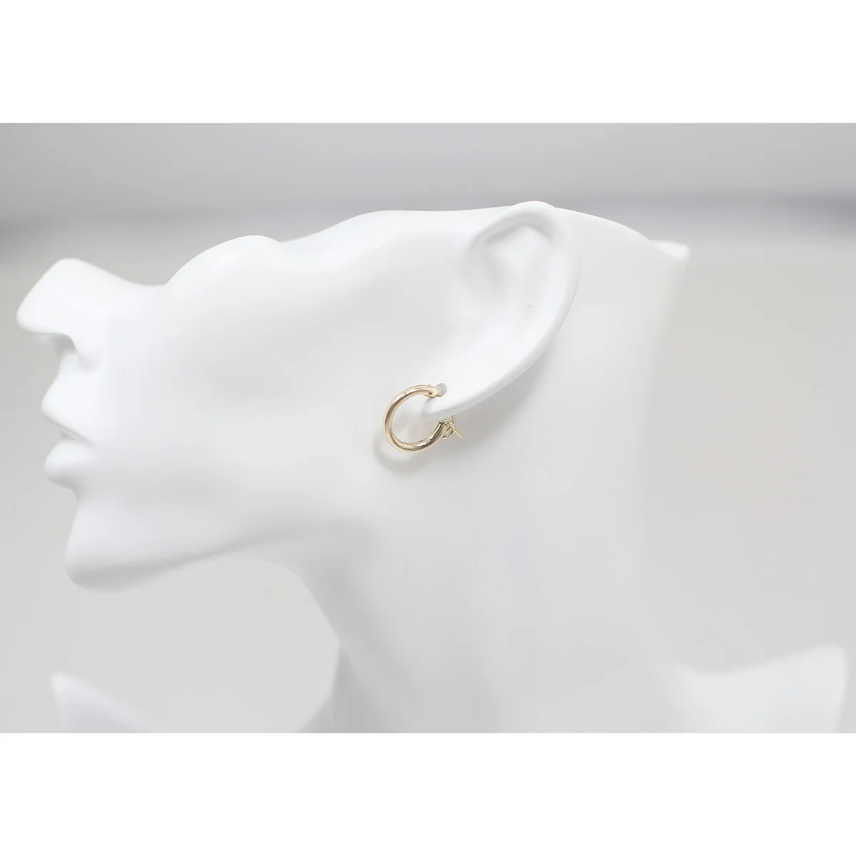 Beadsnice 40048smt4 позолоченные серьги-кольца 12 мм бесконечные обручи минималистичные серьги компоненты ювелирных изделий