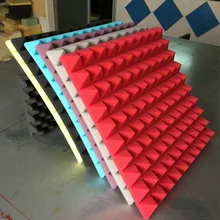 Толщина 5 см акустические панели звукоизоляция студия лечение пены звукоизоляция отличное звукоизоляционное украшение