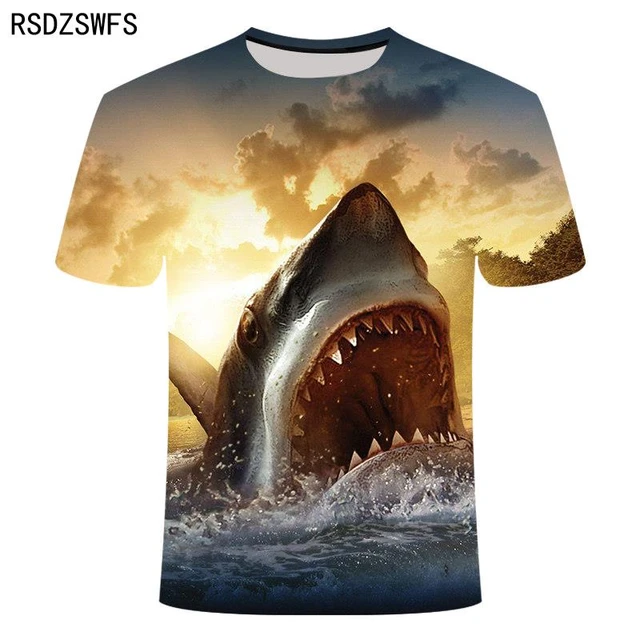 Men's Funny Shark T Shirt Types Of Sharks Shirts Funny Shark Shirts Hipster  Natu