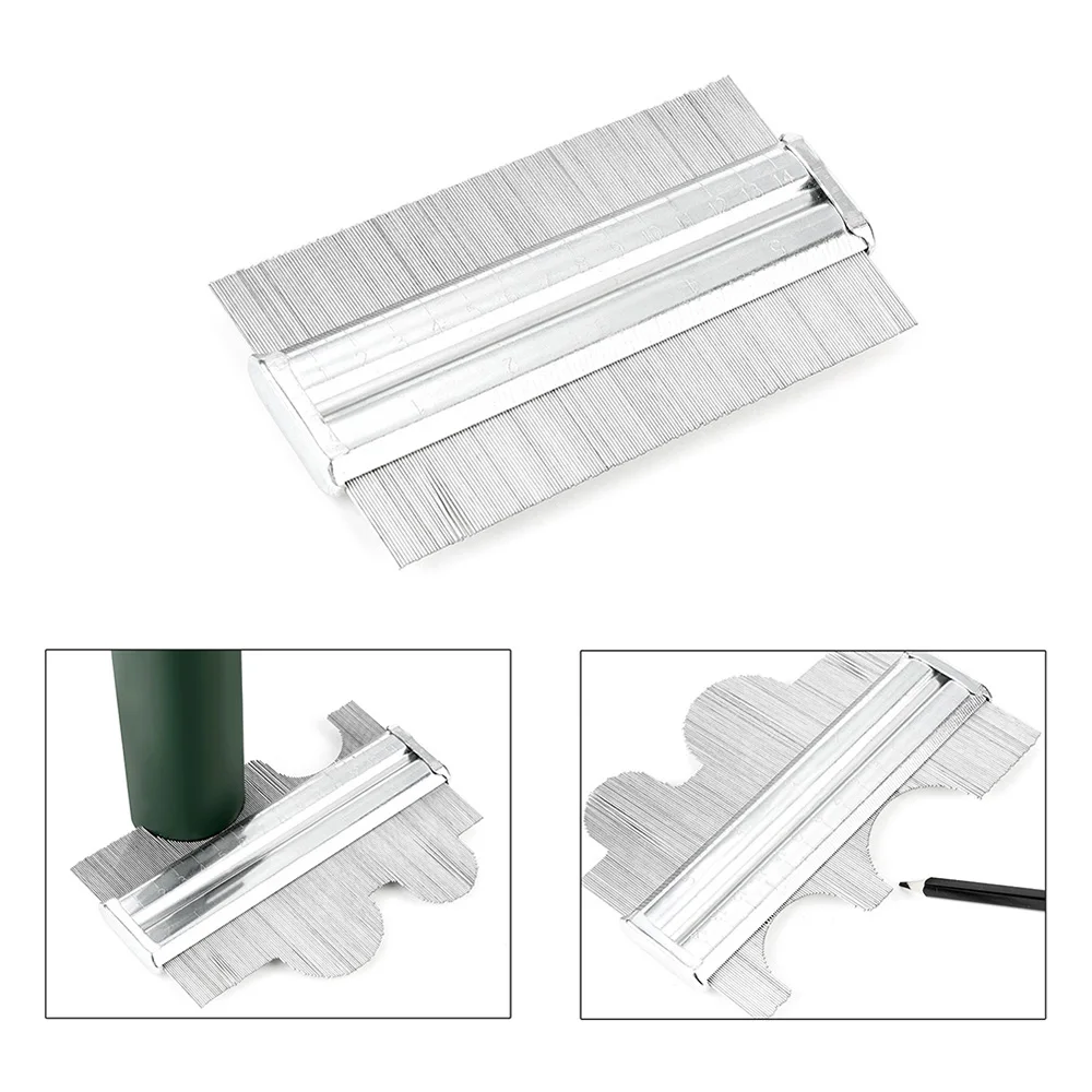 Профессиональный 6 ''125 мм профиль контурный датчик неправильной формы Дубликатор точно инструмент для измерения плитки Деревообработка измерительные приборы