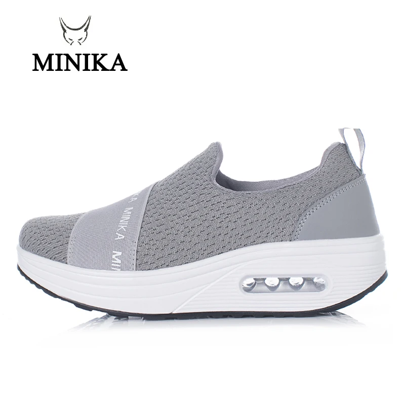 Для женщин Тонизирующая обувь визуально увеличивающая рост Дорожная Спортивная