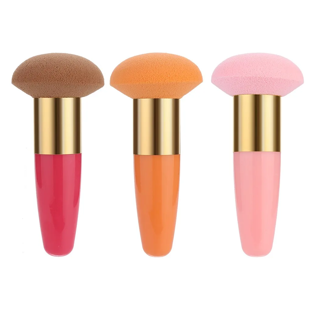 

1pc Mushroom puff Pro Makeup Foundation Beauty Pen Sponge Puff makeup tools & acessórios для макияжа Pinceau de maquillage 05*