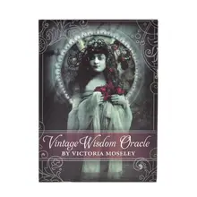 52 Uds Vintage Wisdom Oracle Tarot tarjetas e-guidebook cartas juego de mesa Divination Fate para mujeres partido Familia jugando juegos