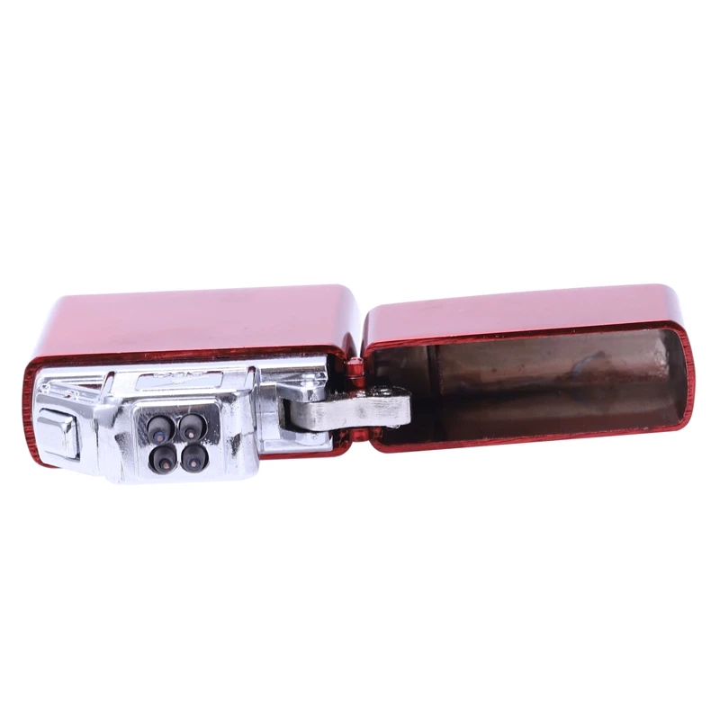 AAAE Top-Cross двойная дуговая плазменная Зажигалка Usb ветрозащитные, импульсные металлические электронные зажигалки(красный