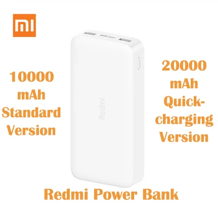 Оригинальный Redmi Power Bank Xiaomi 20000 мАч PB200LZM QC3.0 USB Type C портативное зарядное устройство