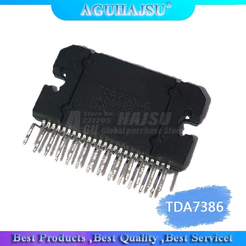 1 шт./лот TDA7386 ZIP-25 автомобильный аудио усилитель IC | Электронные компоненты и