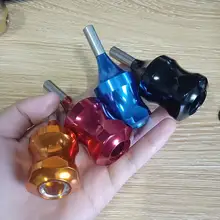 4 цвета Auminuim Татуировка Картридж ручка трубка с иглой бар