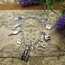 Шарм-браслет для парка развлечений happy land посеребренный браслет подарок для девочки/мальчика, вечерние, подарок на день рождения