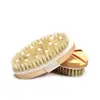 2 In 1 Dry Skin Body Brush Natural Bristle Dead Skin Remover Anti Cellulite Exfoliates Blood Circulation Health Massage Tools 6