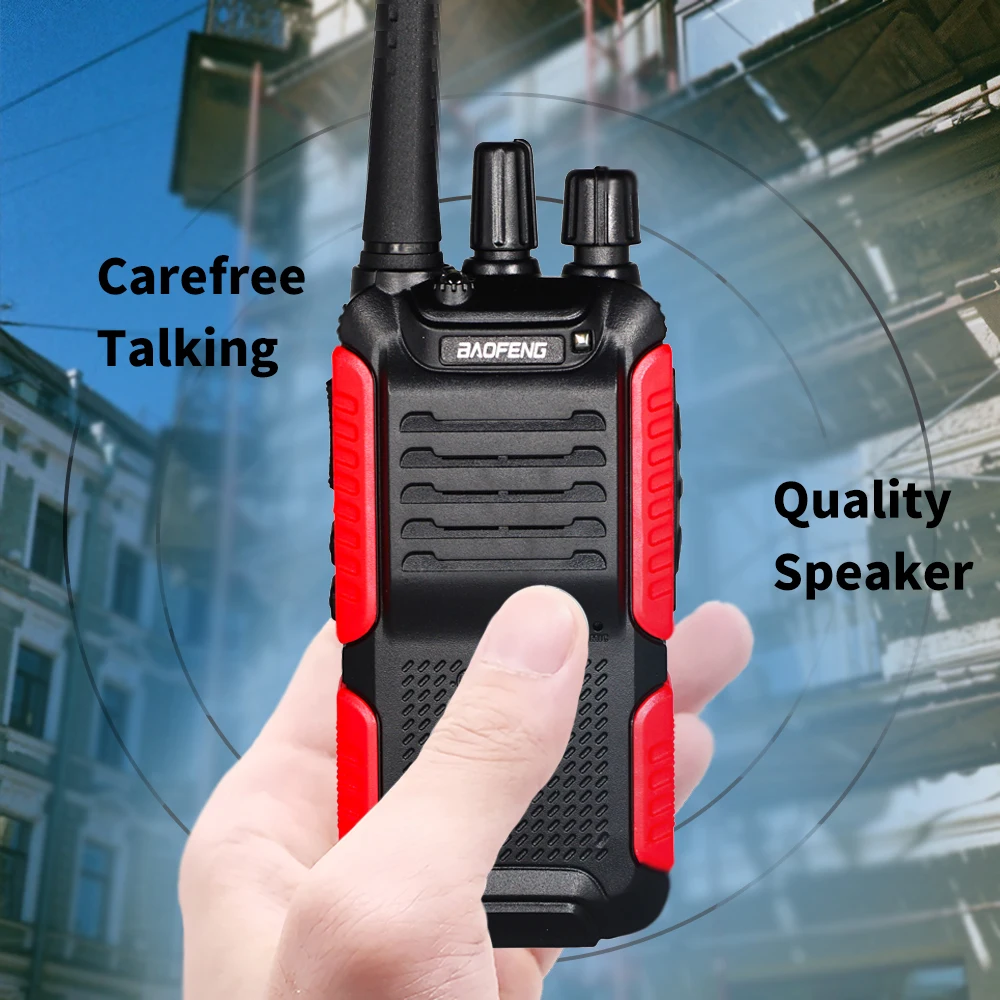 Baofeng BF-999S Plus Walkie Talkie 6 км Диапазон разговора 5 Вт 1800 мАч UHF 16 канальный портативный двухстороннее радио обновление BF-888s CB радио