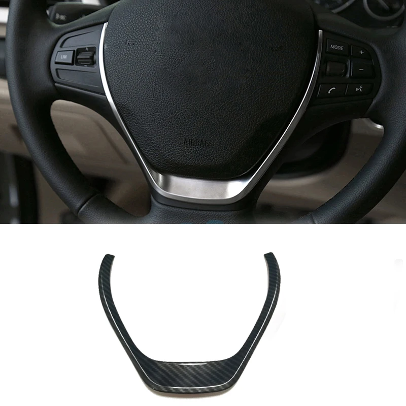 Накладка на руль для BMW 3 серии F30 316I 318D 320D 1 F20 114I 116I 118I 2013 украшение автомобиля |