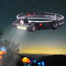 Miner'S лампа рыболовные огни фары фонарик движения инструмент для наружного применения езда освещение светодиодный 200 м черный ABS прочный