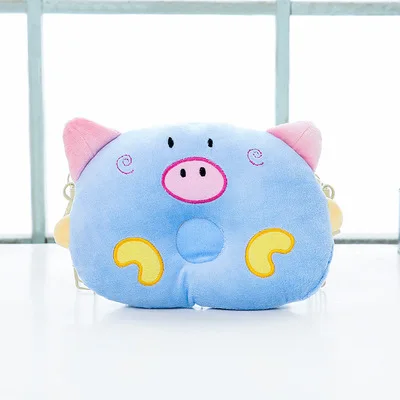 baby pillow d Детская кроватка кровать гнездо портативный Berco складная дорожная кровать анти плоская голова многофункциональная Колыбель детская борется кроватка - Цвет: baby pillow d
