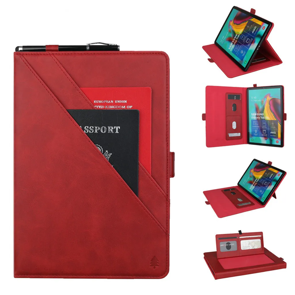 RD Чехол для планшета mosunx для Samsung galaxy tab S5E SM-T725/T720 10,5 чехол для планшета galaxy tab s5e 828#2 - Цвет: RD