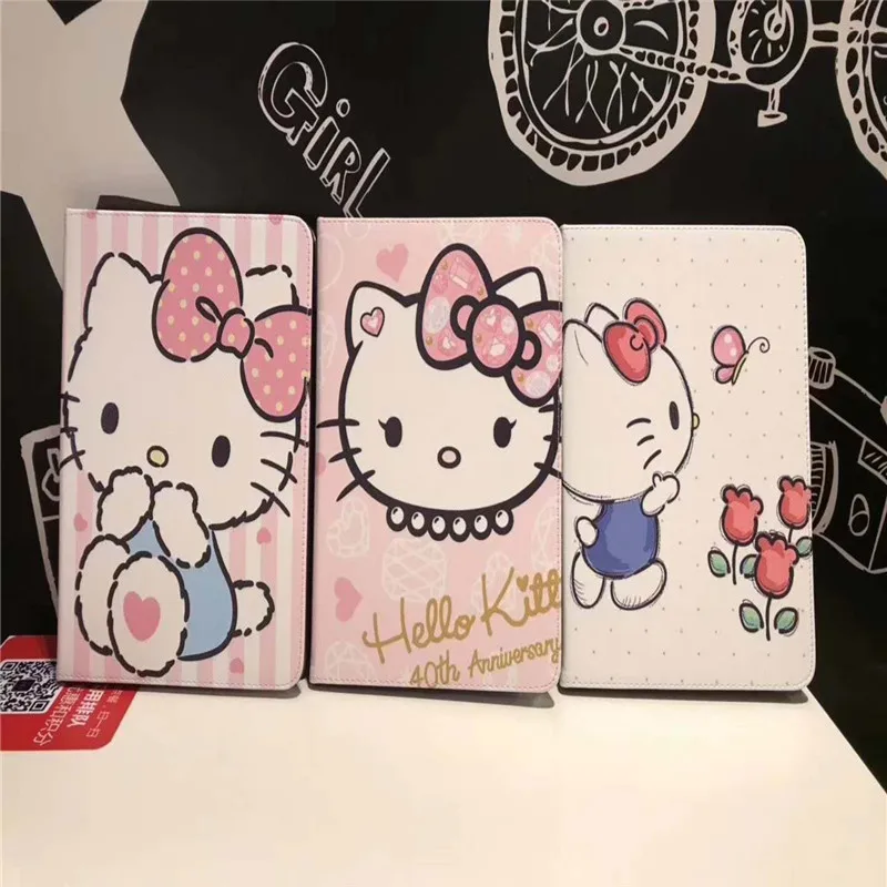 Чехол из искусственной кожи с рисунком hello kitty для Ipad 2019 новая модель pro 10 2 дюйма