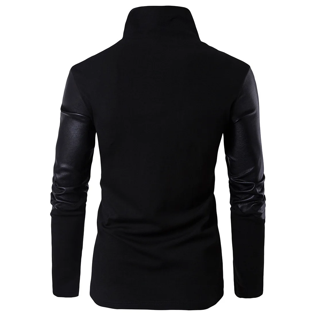 

High-End Cotton Ouma 2018 Spring Clothing New Style Stand Collar Slim Fit Sweater Fight Skin Sweater X01001