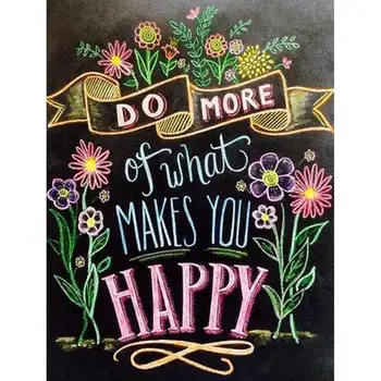 

Diamond Painting DIY 5D Rhinestone Happy Cross Craft Home Decoration Art Kit Gifts