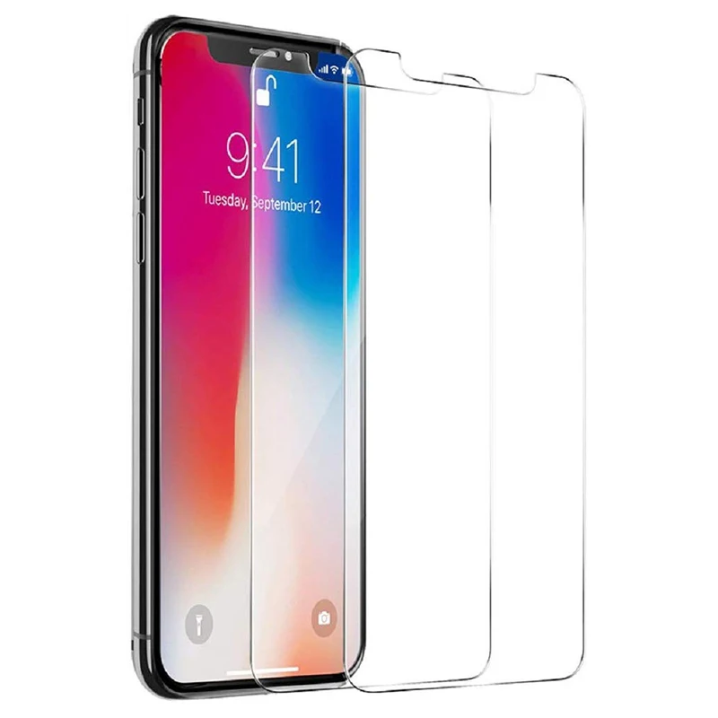 Защита экрана 9 H закаленное стекло для iPhone X XR XS Max 8 7 6 6s Plus 5 5S 5se защитная пленка |
