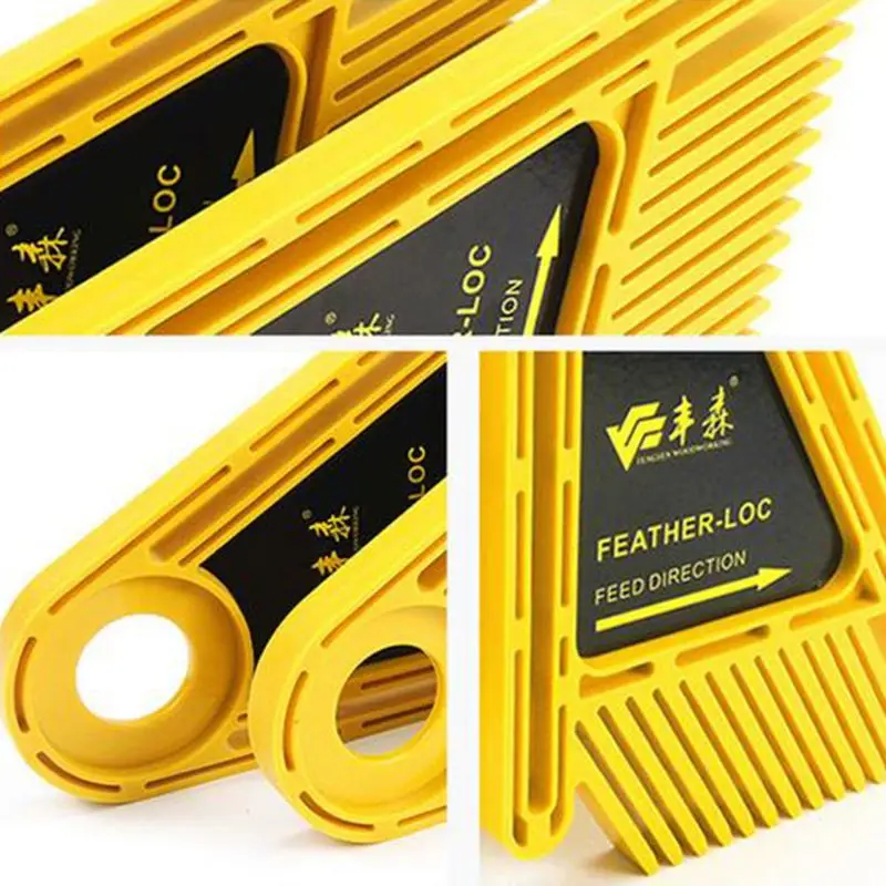 Featherboard, Featherboard, двойные Featherboards перо Loc доска для настольных пилы ленточные пилы фрезерные столы заборы инструменты Торцовочные