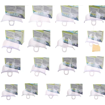 

10pcs In A Transparent Mask Saliva Catering Special Plastic Anti-fog Ventilative Chef Masks