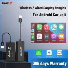 Carlinkit – Dongle CarPlay sans fil, pour système Android Auto, écran multimédia intelligent Llink Autokit, support mirrorlink, carte