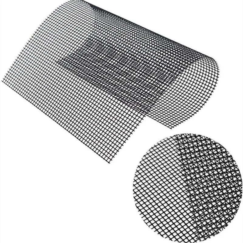 Non-Stick Barbecue Grilling Baking Mat Replacement Mesh Wire Net Pads Outdoor Activities Cook Reusable BBQ Liner Accessories