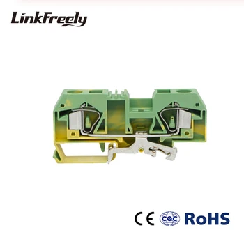 

5pcs 283-907 Terminator Press Electrical Wire Ground Connector Terminal Blocks Plug-in Spring Quick Wire Connection Terminals