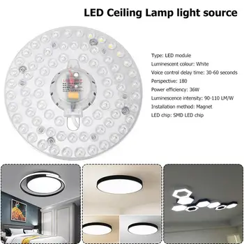 

Magnet LED Square Module Light 36W Home Bedroom Night Lighting Ceiling Lamp Smd Led Chip Input Voltage Ac 200-250v