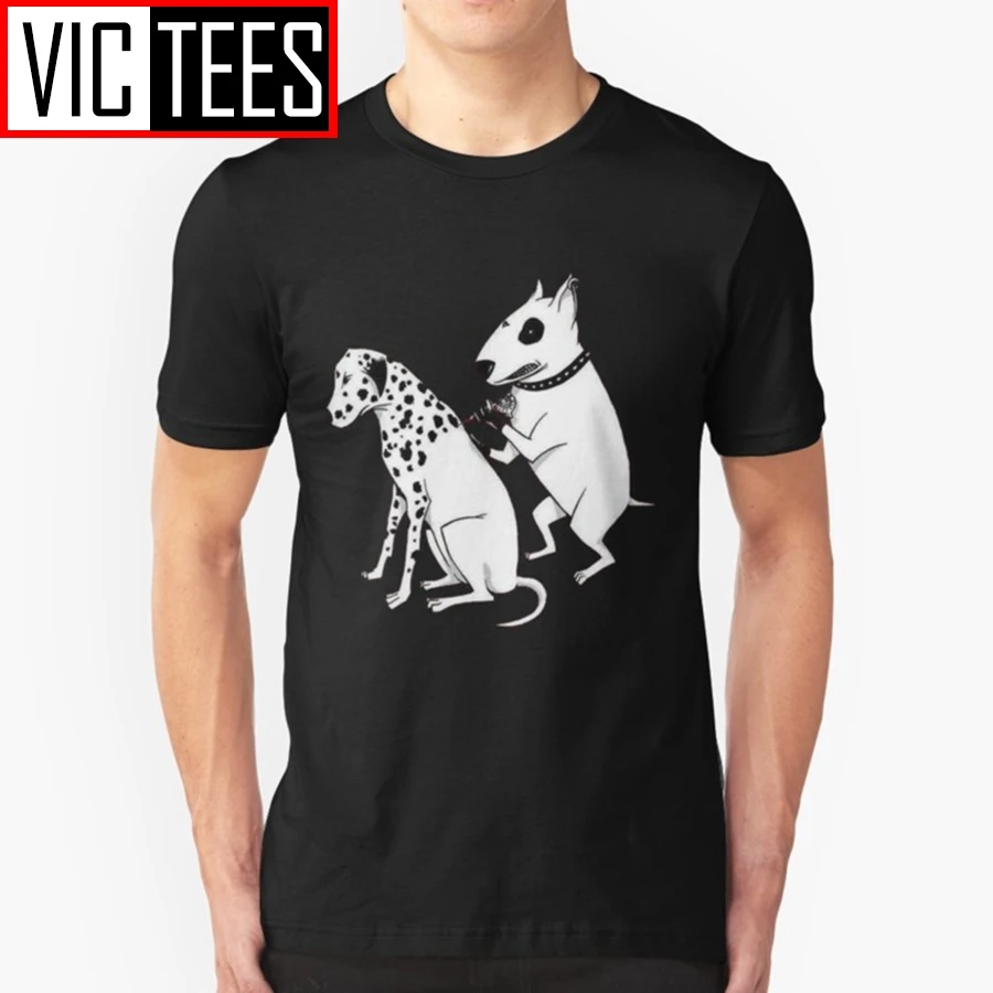 Мужские летние футболки Pittbul Татуировка далматинская собака доктор забавная