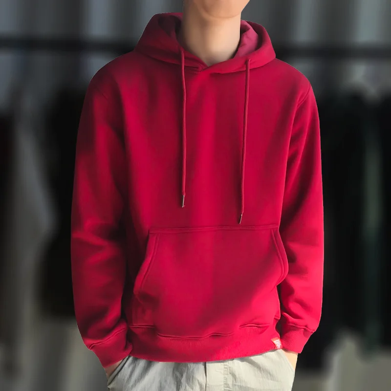 2020 New Hoodies male Long sleeve men sport hoodies Pure color hoodie Student youth hoodie Interesting cotton clothes harajuku