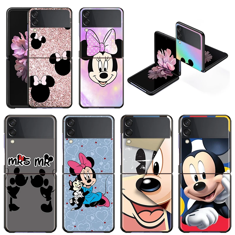 耐衝撃ハードファッション新しい携帯カバーかわいいミッキーマウスサムスンギャラクシーz 3 5グラム黒fundas電話ケース Flip Cases Aliexpress