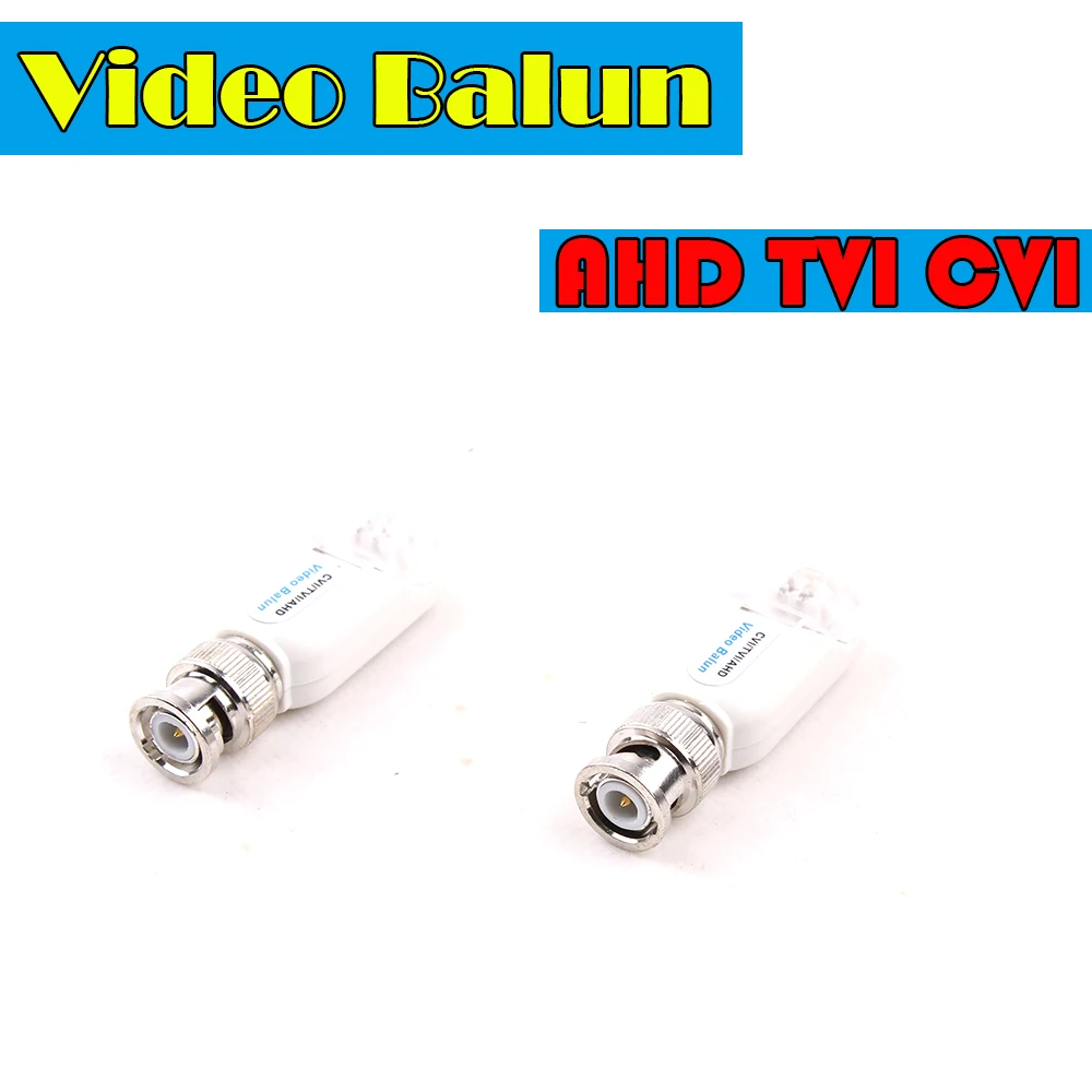 HD CVI/TVI/AHD CCTV UTP Video Balun трансивер (витая строчка) BNC к кабелю Ethernet (Cat5/5e/6) передача|bnc to