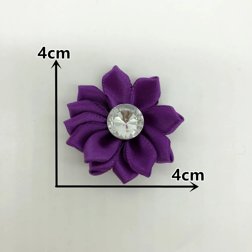 20 PCS SALE Полиэфирная лента Стразы 3D Искусственные цветы для дома аксессуары для свадебных украшений DIY ВЕНОК рукоделие Новогоднее украшение - Цвет: 20 PCS SALE