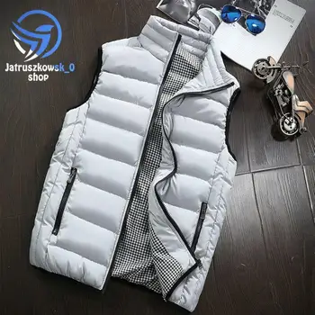

Men New Vest Autumn Winter Warm Sleeveless Jacket Army Waistcoat Brand Clothing