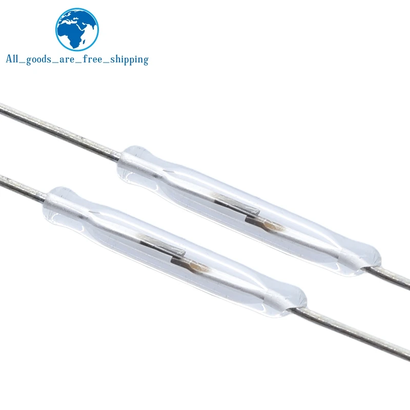 TZT 10/30 Stück 2 * 14 mm N/O Reed-Schalter Magnetschalter Normalerweise offener magnetischer Induktionsschalter für Arduino – Detail 11