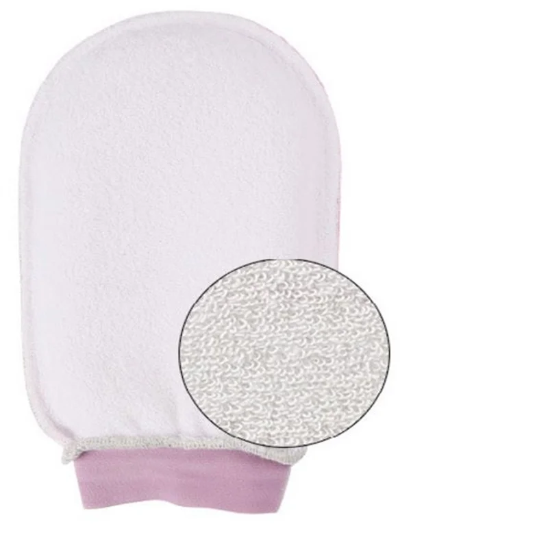1Pc Dusche Spa Peeling Zwei-seitig Bad Handschuh Körper Reinigung Peeling Mitt Reiben Toten Haut Entfernung Bad Produkte – Detail 5