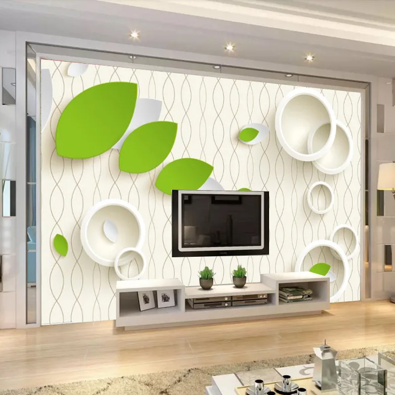 

Family And Wealth Nine Fish Figure Living Room 3D TV Backdrop Mural Sofa Bedroom Landscape Scenery Wallpaper Wall Cloth