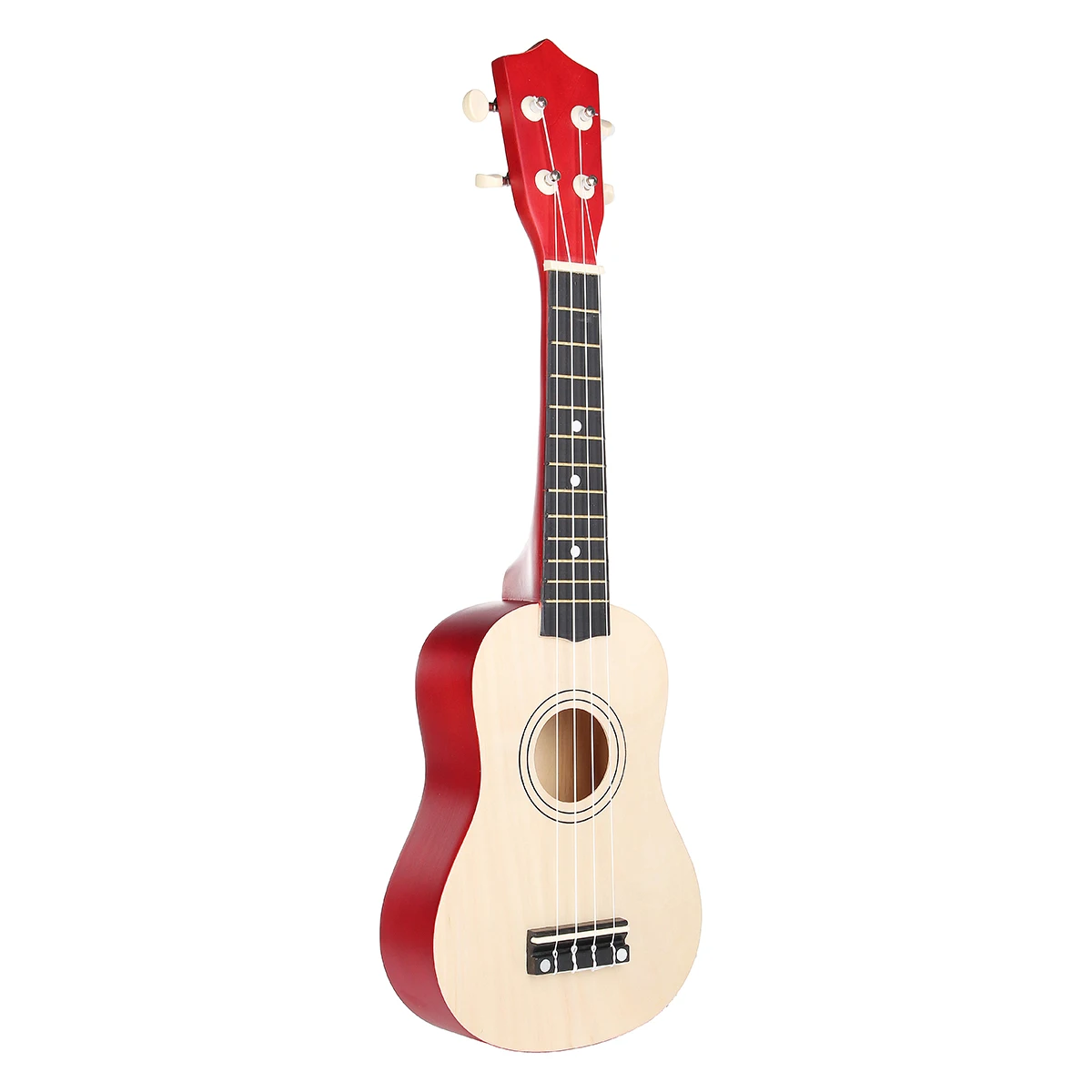 Zebra 21 дюймов Ukelele сопрано 4 струны Гавайская ель липа гитара набор музыкальных инструментов комплекты+ тюнер+ струна+ ремень+ сумка