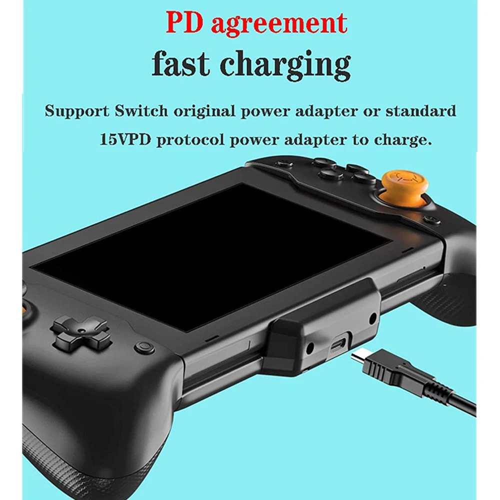 Контроллер для геймпада Nintendo Switch ручной захват двойной мотор вибрация