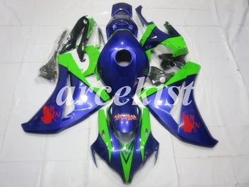 

New ABS Injection Mold Motorcycle Fairings Kit Fit For Honda CBR1000RR 08 09 10 11 2008 - 2011 body set Blue Green