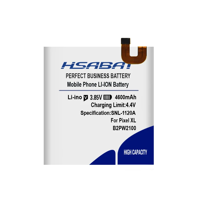 HSABAT 4600 мАч оригинальная запасная батарея для мобильного телефона B2PW2100 для htc nexus google Pixel XL/nexus M1