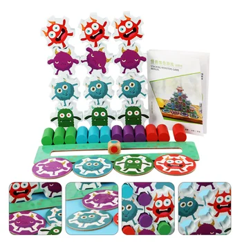 

1 Box Stacking Monsters Game Durable Fashionable Stacking Game Balance Building Blocks Kids Toy