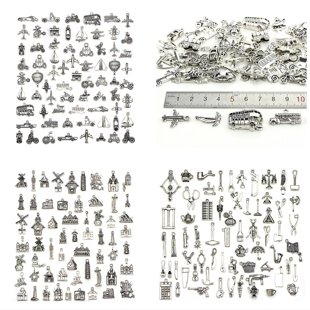 Смешанные строительные инструменты для транспортировки шармов коннекторы Diy