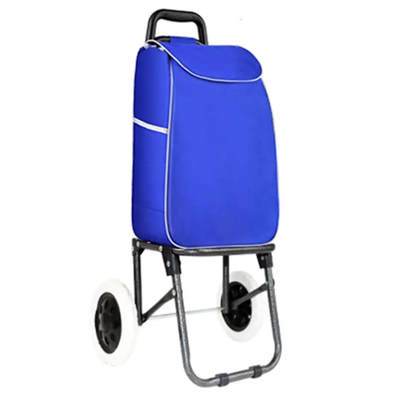 MODEL H Тележка Carro Plegable Carello Carrello Carrito Table Carrello Cucina Chariot De Courses Avec roulets Mesa Cocina, Кухонная Тележка для покупок - Цвет: MODEL H